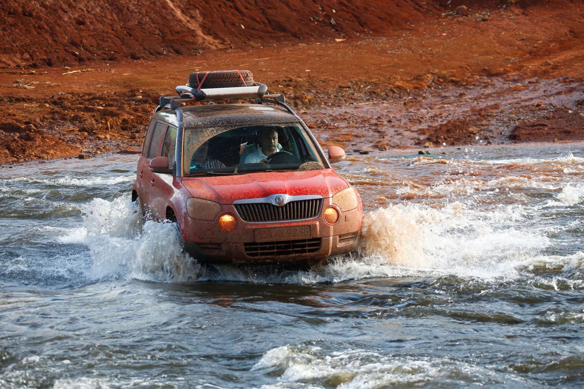 Skoda Yeti rivercrossing