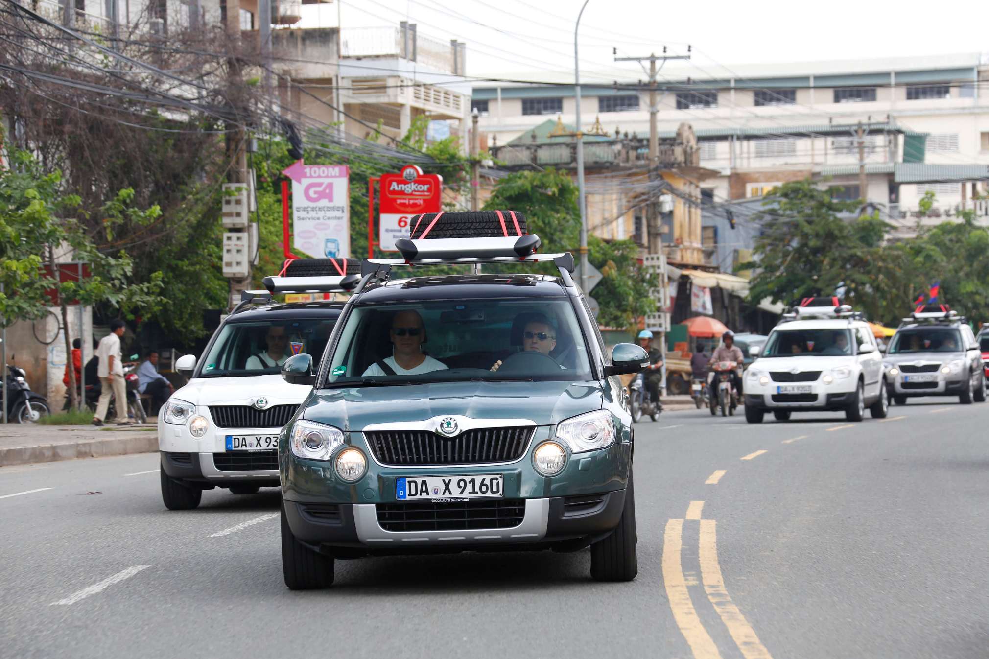 Skoda Yeti in Phnom Penh