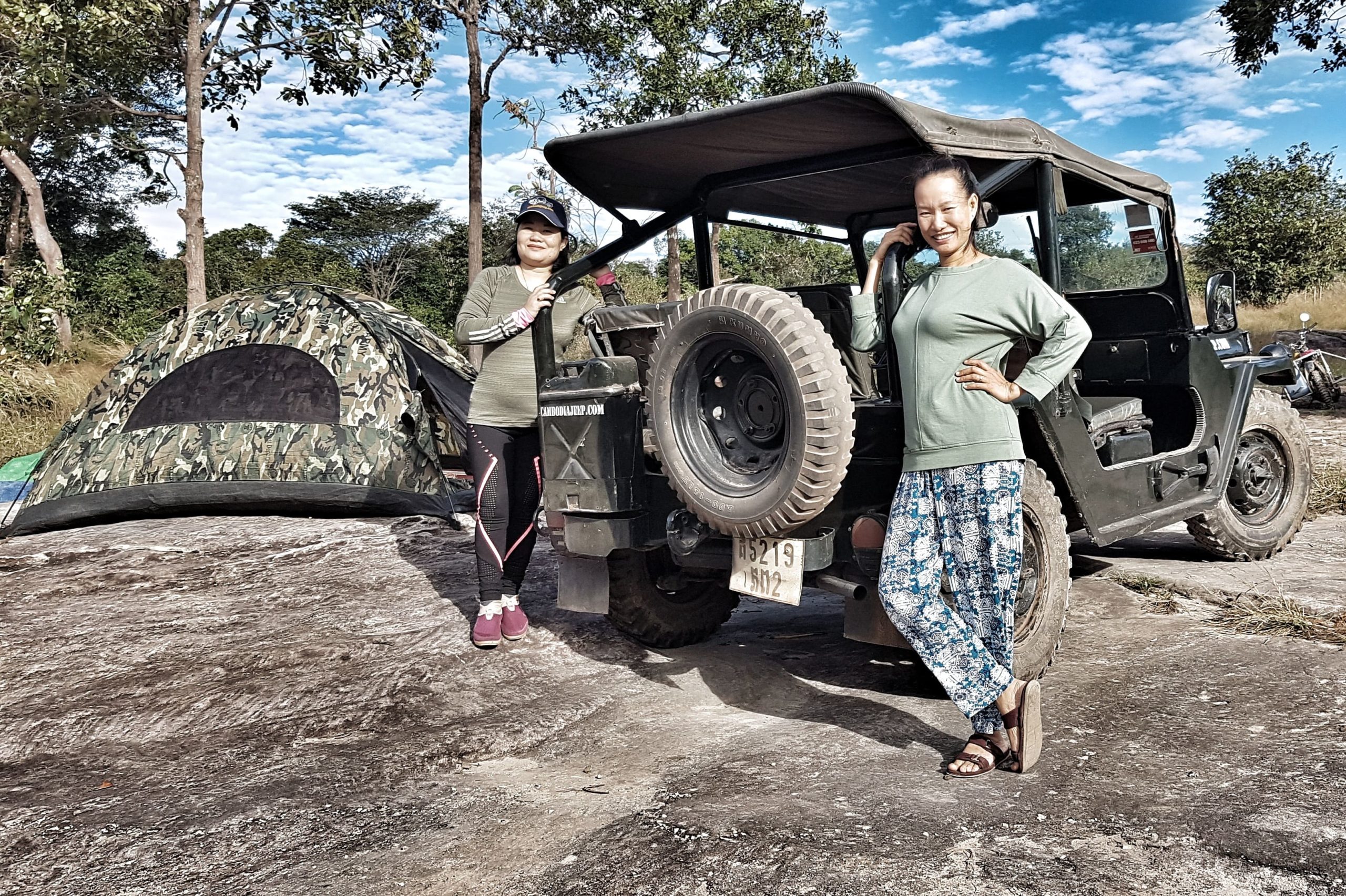 Phnom koulen: An exciting jeep – camping tour