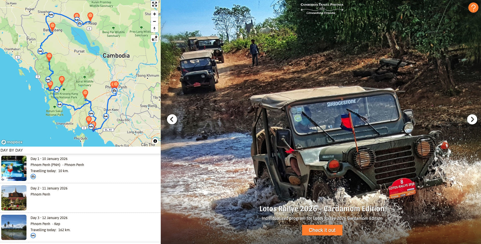 DMC Travel Software Used by Cambodia Travel Partner