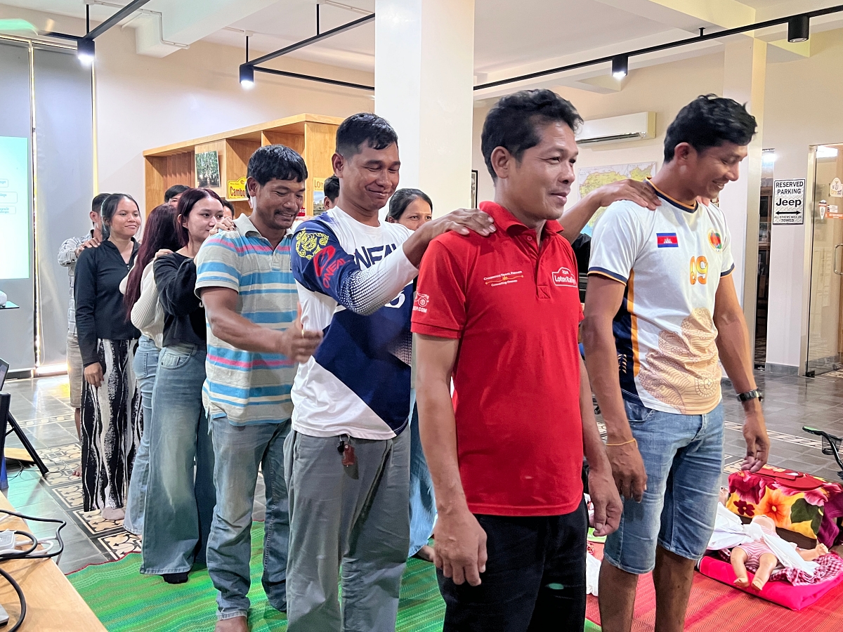 Red cross first aid training