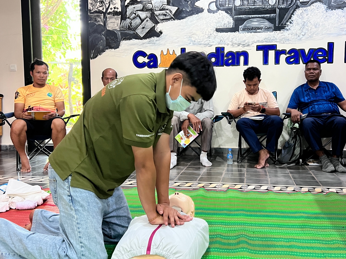 Red cross first aid training