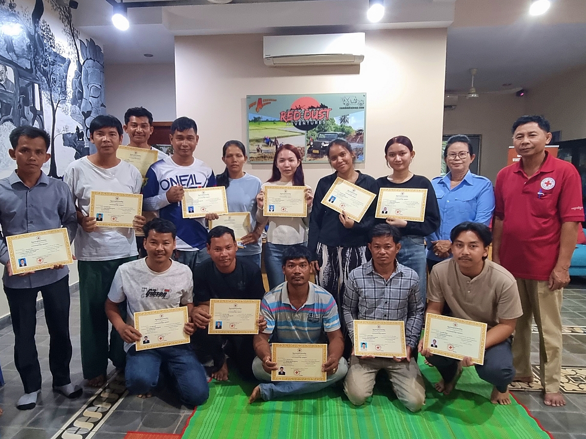 Red cross first aid training