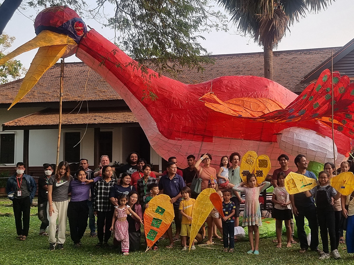 Giant Puppet Parade Siem Reap