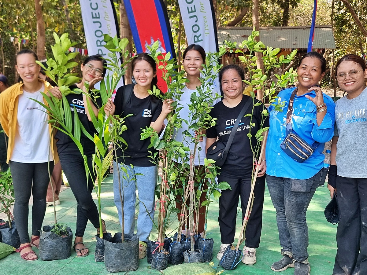 Tree planting Siem Reap