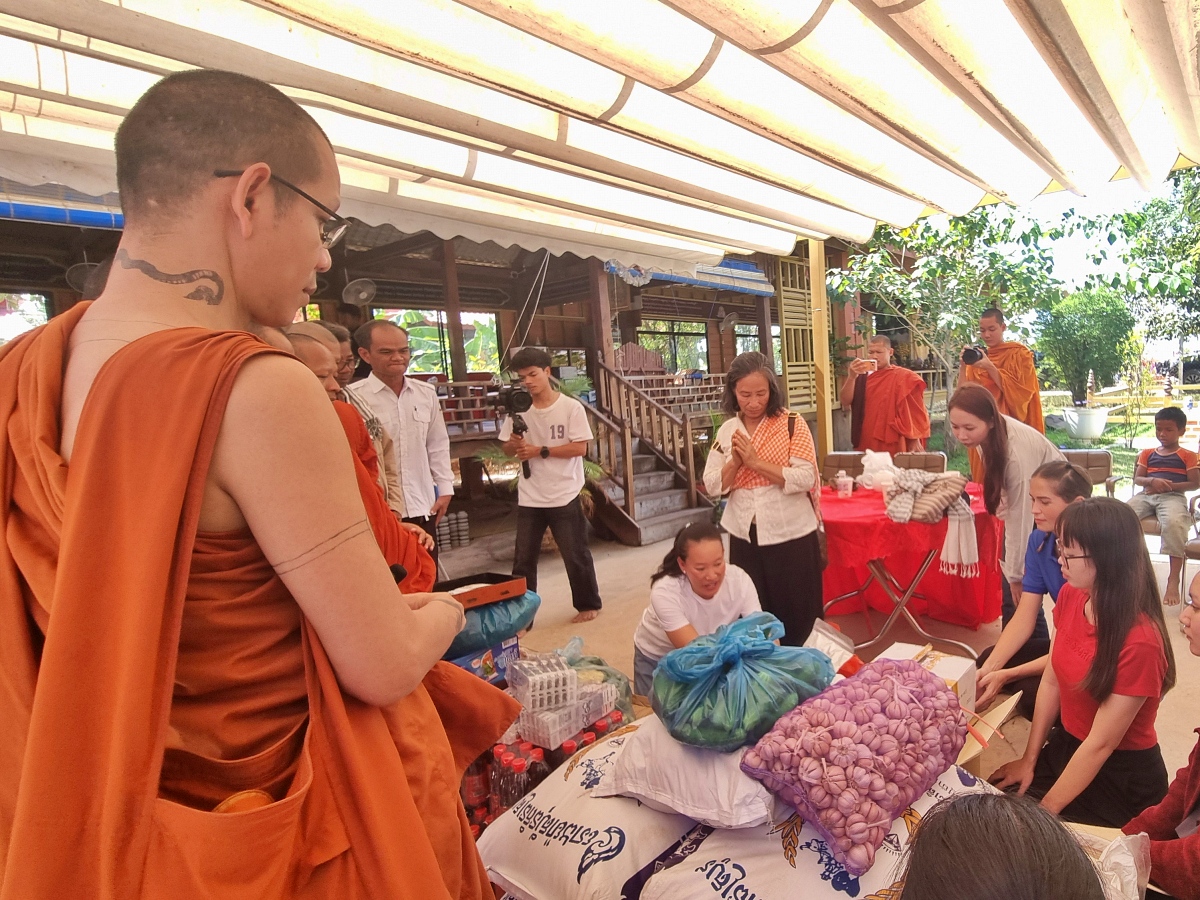 Donation refugees 2025 in Cambodia
