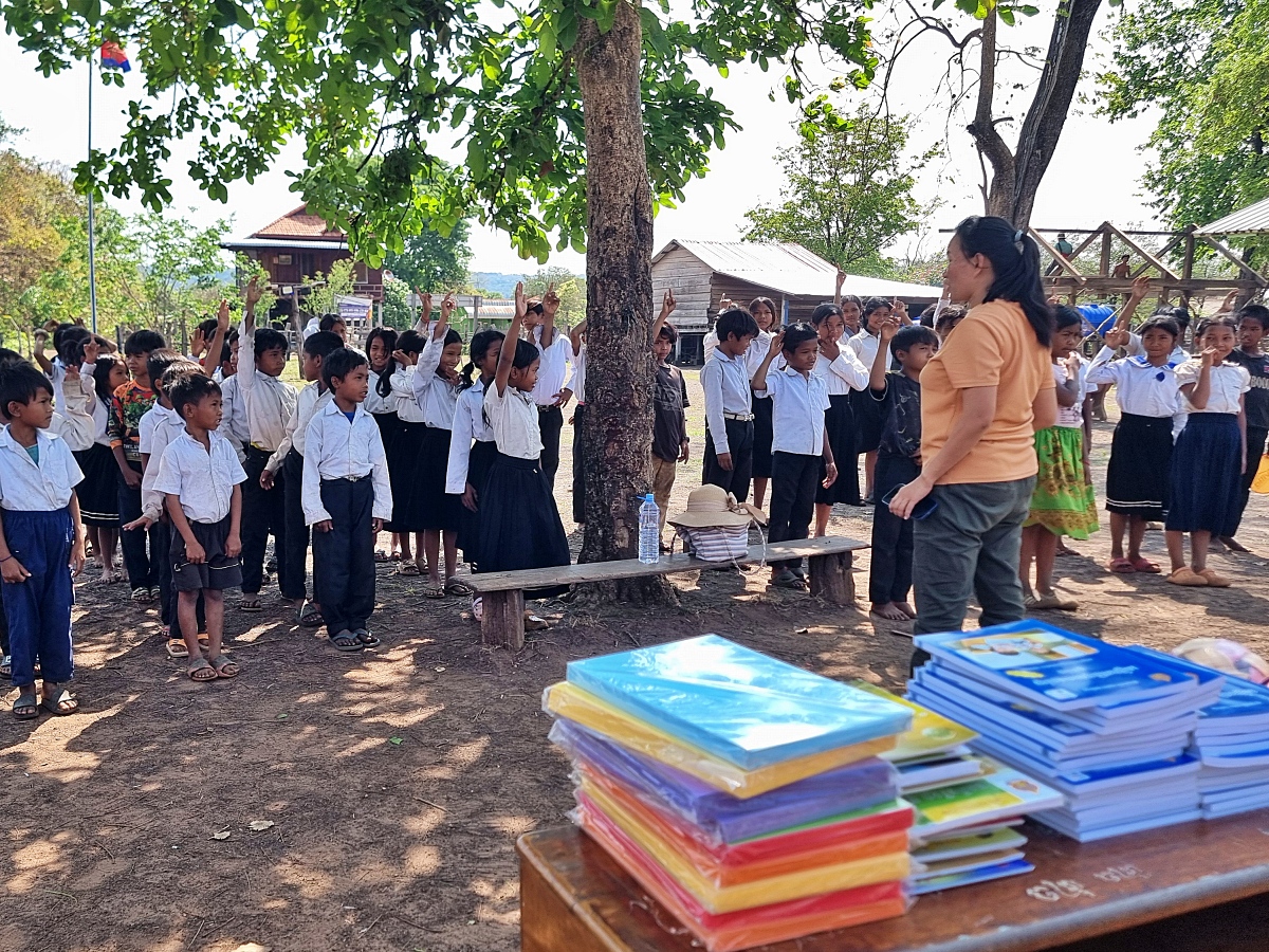 Helping rural schools in Cambodia
