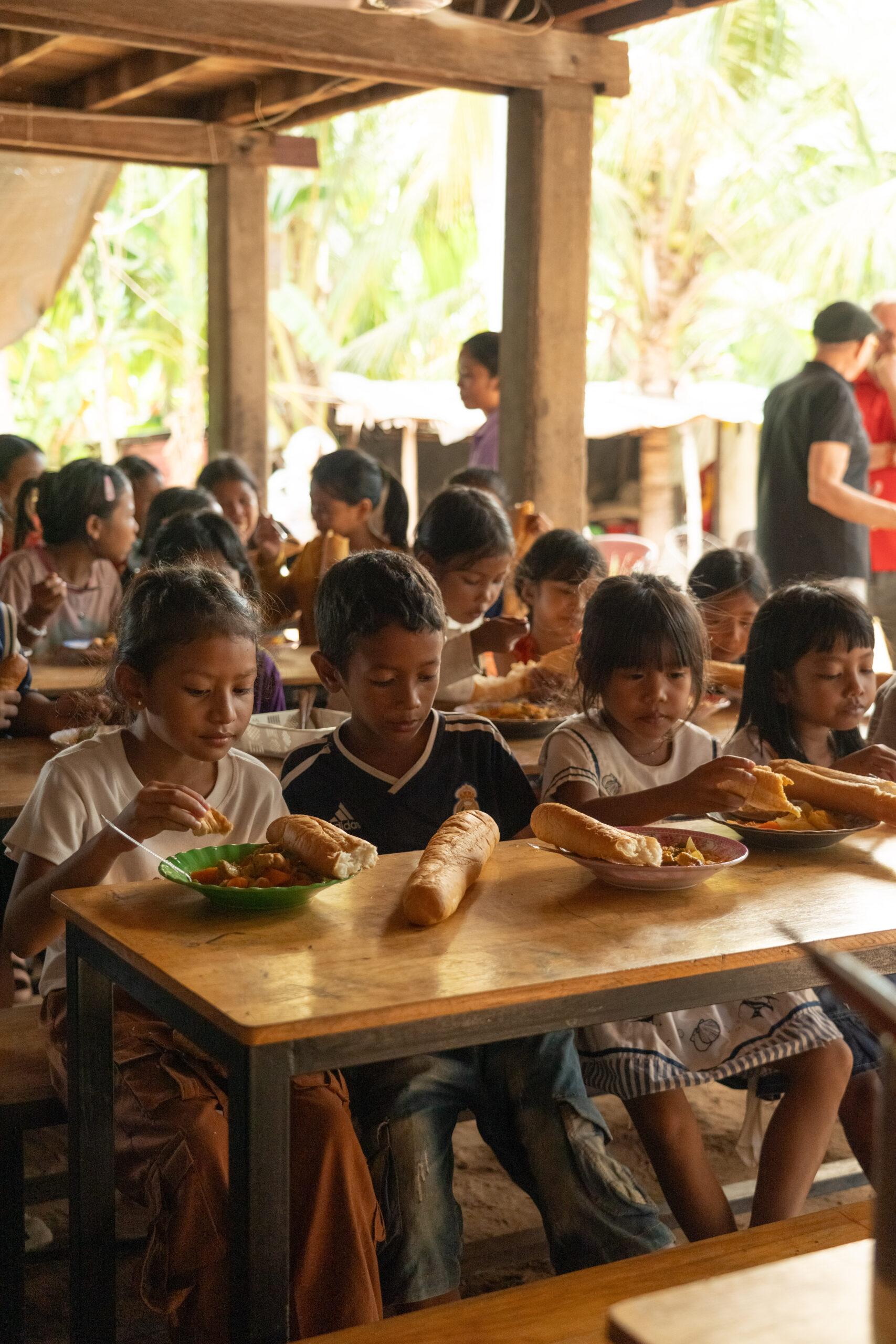 Lunch for 75 children